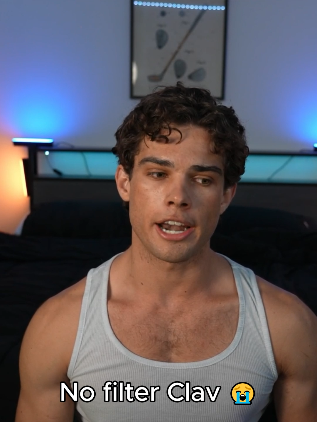 Clavicular genuienly has no filter 😭 #clavicular #clavicularclips #kickclips #fyp #viral  @kingclavicular