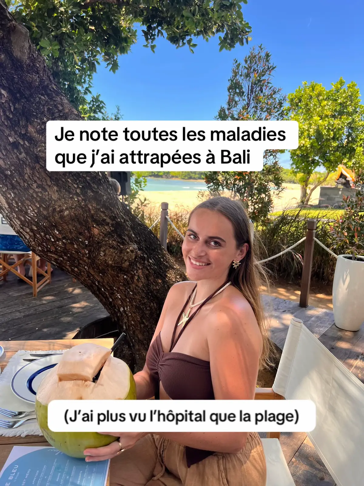 Et oui je pourrai même faire une partie 2… #maladie #bali #dengue #tourista #covid 