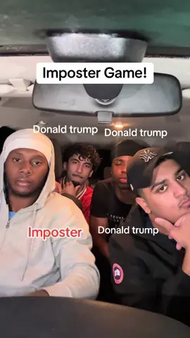 Imposter Game! #fyp #viral #imposter #donaldtrump #xyzabc 