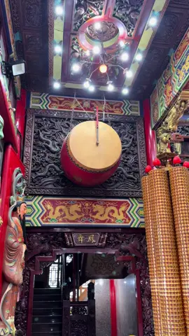 爐源寺的鐘鼓聲也好好聽喔😍💗 #宜蘭羅東爐源寺 #三奶夫人 #陳奶夫人 #林奶夫人 #李奶夫人 