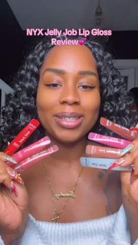 The Jelly Job lipglosses are so cayuuute yall😍 I tagged them for you, get yours today🥰 #nyxcosmetics #makeup #tiktokshopblackfriday #makeuptutorial #lipgloss 