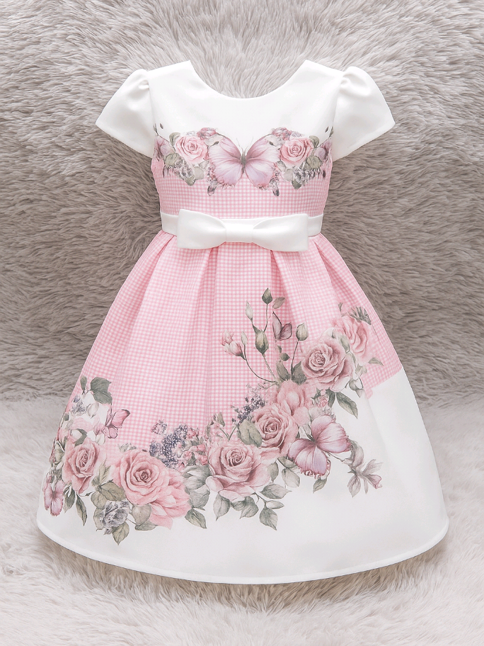 Baju Anak Perempuan Lebaran Digital Printing Butterfly - Dress Anak Cewek 1-12 Tahun #gaunanak #dressanak #dresspremium #xyzbca #fyp 