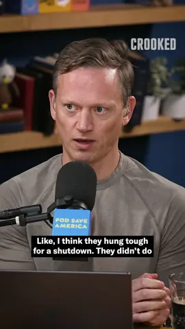 “We’re all trying to find the guy who did this.” –Chuck Schumer, essentially. #PodSaveAmerica #CrookedMedia #ChuckSchumer #GovernmentShutdown