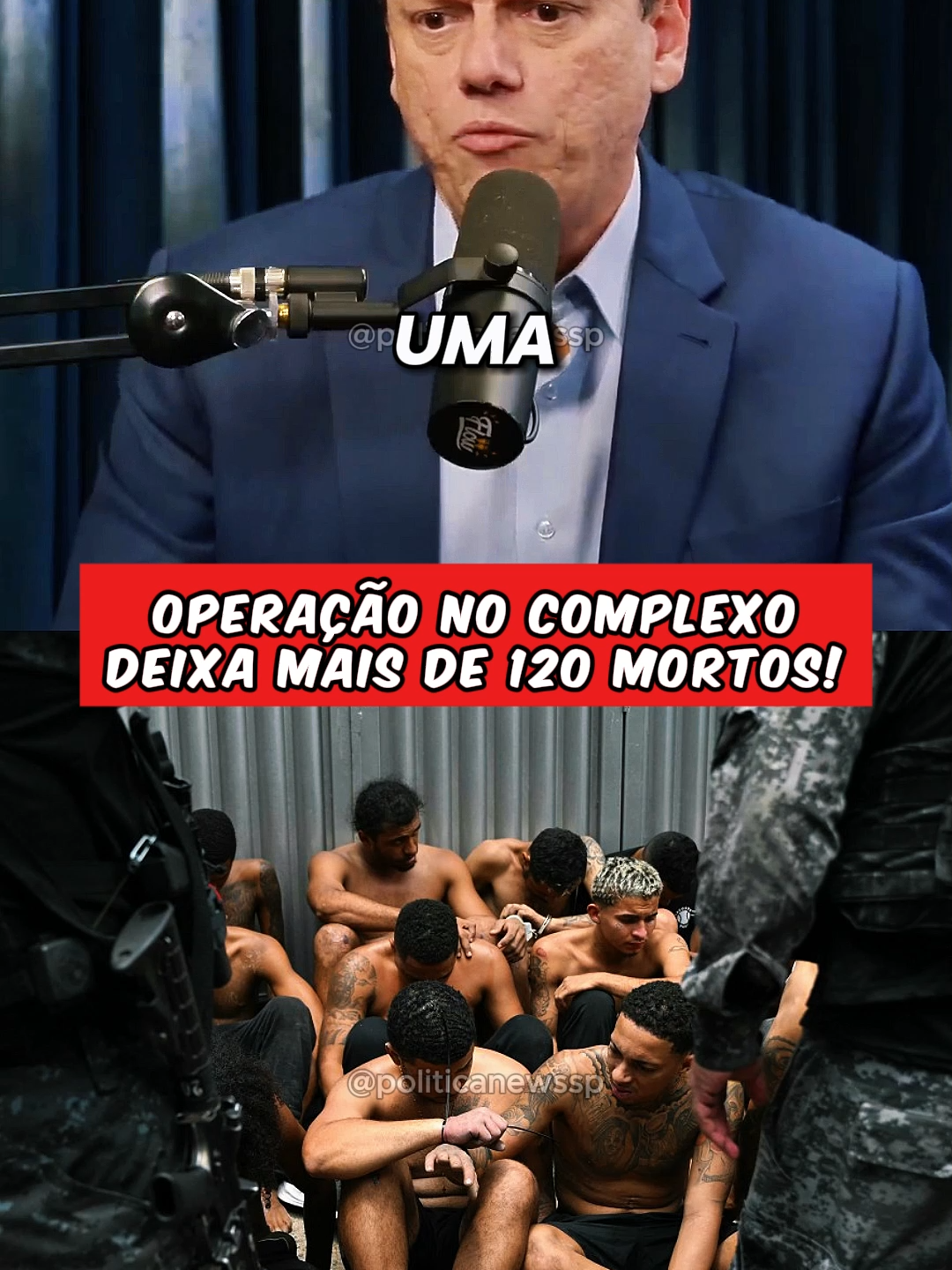 Operação no Complexo @tarcisiogdf #tarcisiodfsp #tarcisiodefreitas #tarcisiocortes
