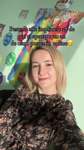 În 12 zile fac 28. A fost un an în care am fost constantă pe TikTok și Instagram, și sunt mândră de asta. Ce urmează? Vedem. Eu sunt recunoscătoare deja. 🌙