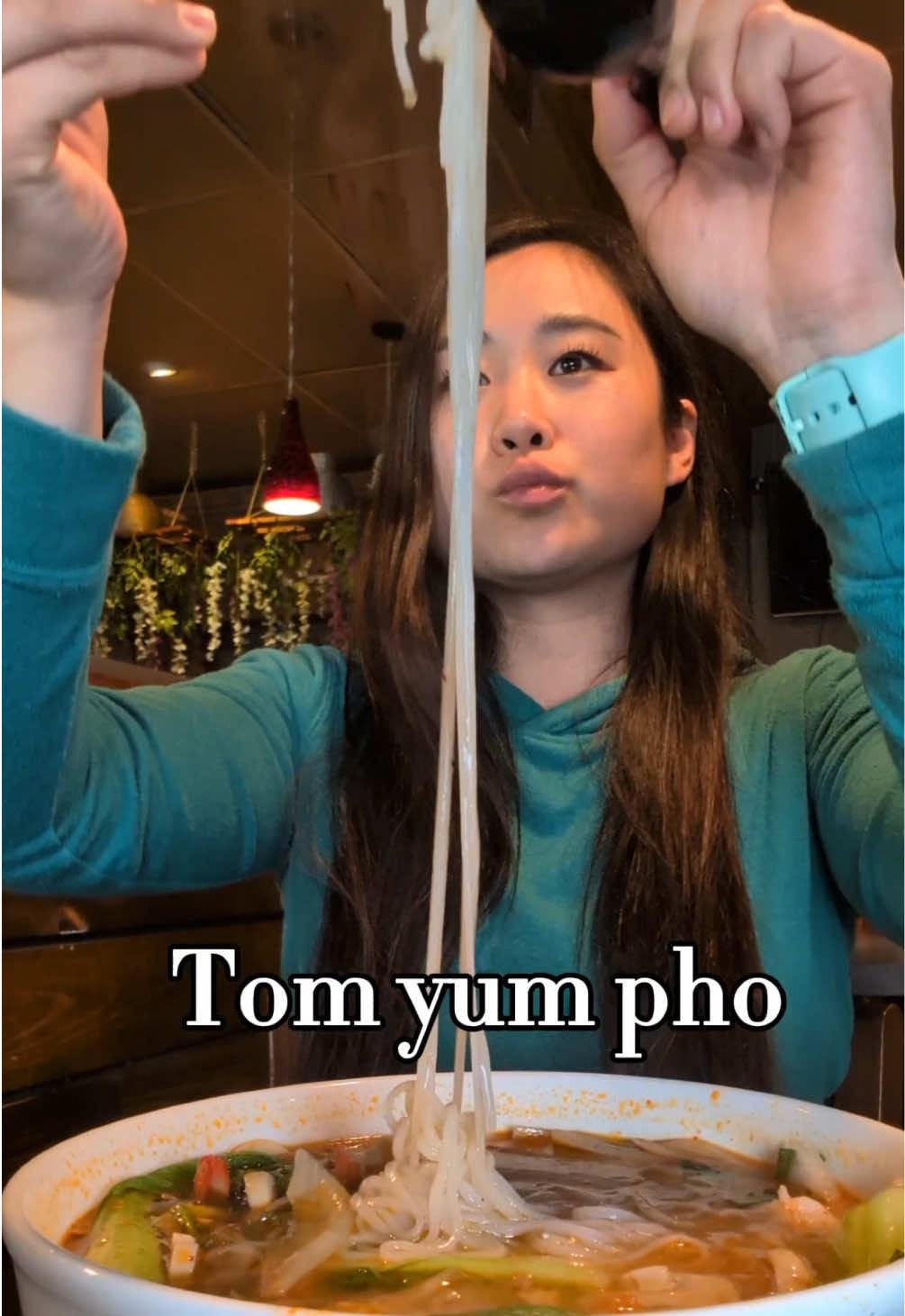Shoutout to Exotic Thai Cuisine  Burbank for making these Thai noodle soup dishes a thing so I don’t have to pay $5 for noodles in my soup at other Thai restaurants 😂🫶 . . . #tomyum #thaisoup #noodlesoup #thaifood #foodreview     
