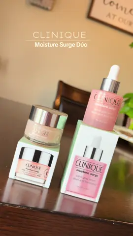 @Clinique Store My favorite Moisture Surge Duo skin care ✨ . . #clinique #cliniquemoisturesurge #skincare #tiktokshopblackfriday #tiktokshopcybermonday 