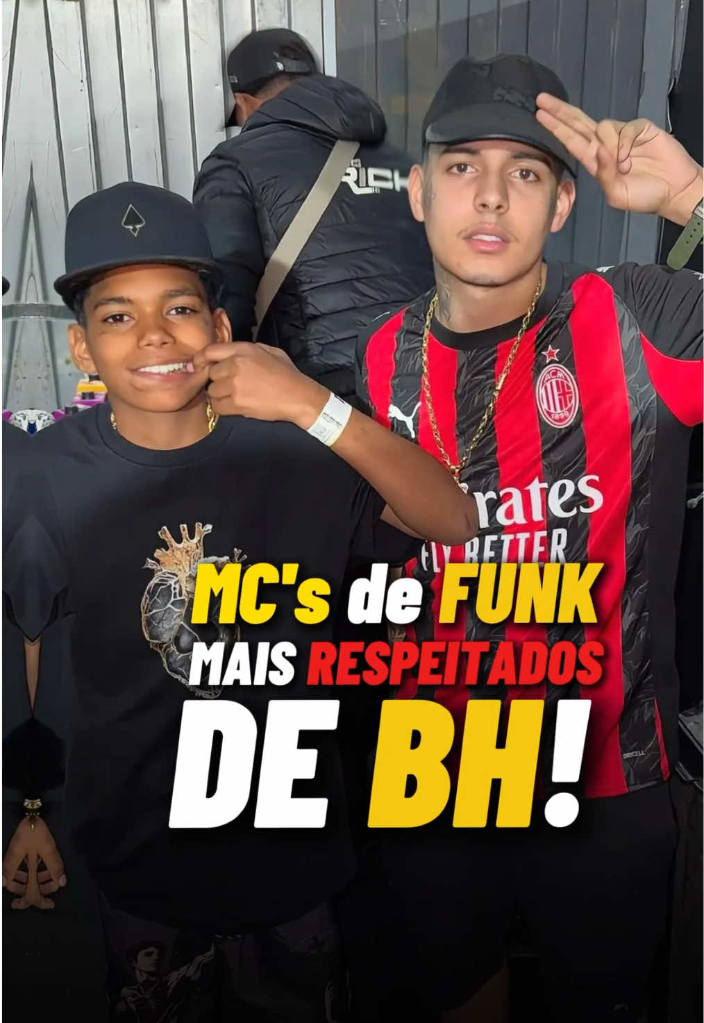 MC'S de FUNK mais RESPEITADOS de BH! 🎤🔥 #funk #mcrick #mcsaci #funkbh #mtg 