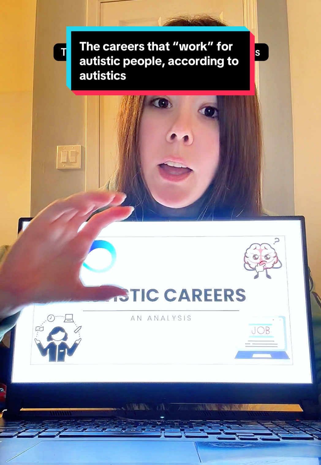 What careers work for autistic people? I asked and you responded. So here is what the data showed. #autismtiktok #autisticcreator #autisticadult #autisticburnout #tiktokencyclopediacontest 