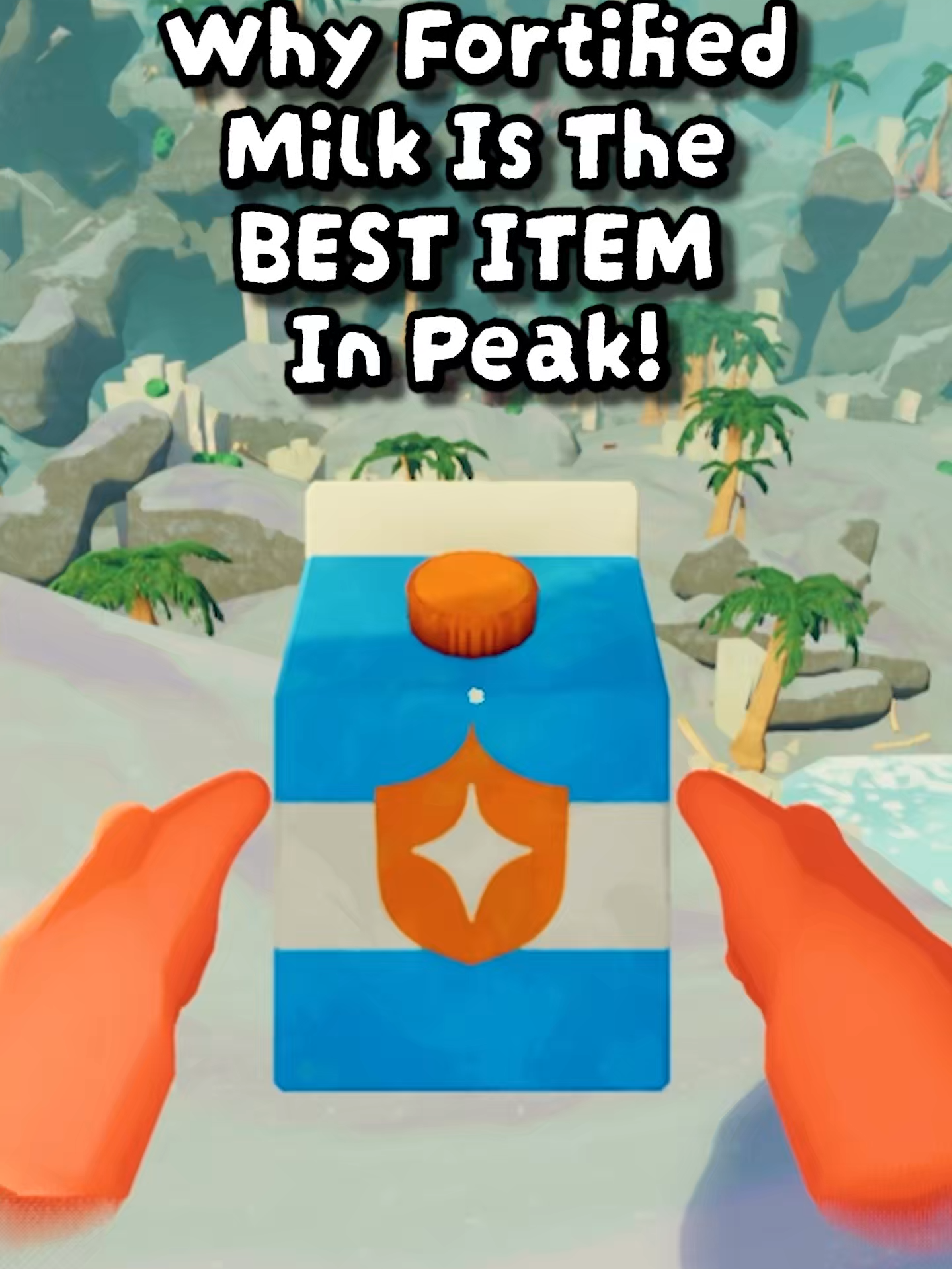 Why Is Fortified Milk THE STRONGEST Item In Peak!? #peak #peakgame