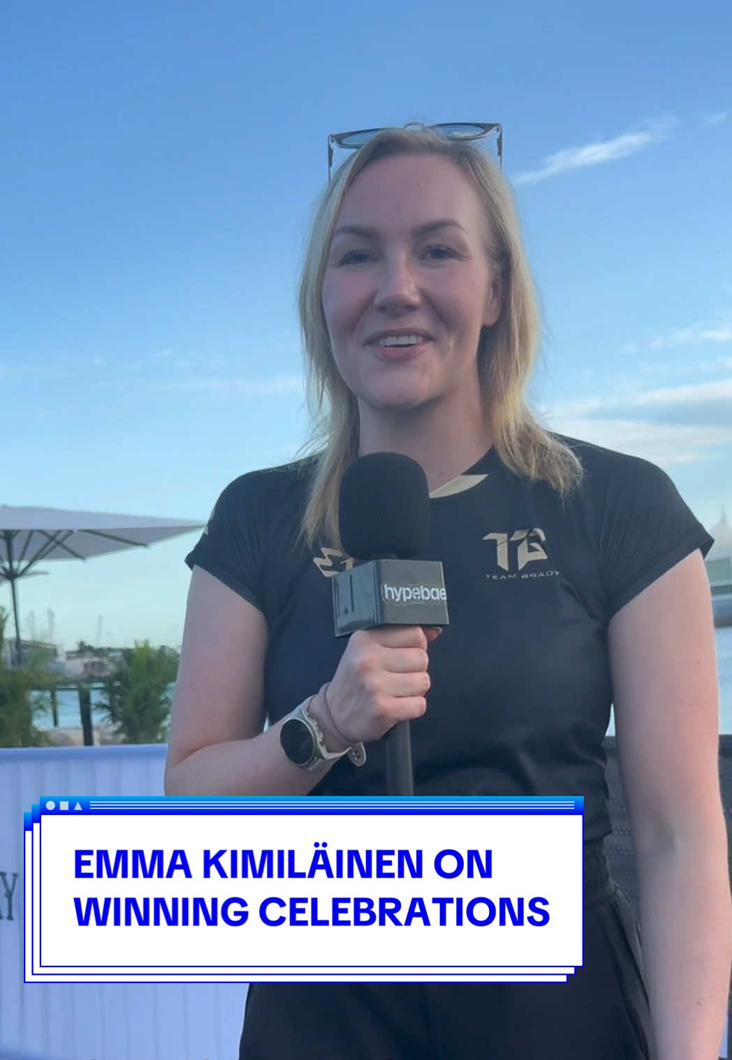 When you are piloting a boat that gets up to 107 degrees Fahrenheit during races, Emma Kimiläinen feels a cold beverage is necessary after a win… Video: Hypebae Images: Getty, BFA, Bombay Sapphire #e#e1seriese#e1racing#E#EmmaKimiläinenRacing
