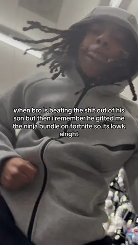 when bro is beating the shit out of his son but then i remember he gifted me the ninja bundle on fortnite so its lowk alright • ib: @scrud00 #kngskiii #relatable #ninja 