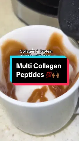 #protiencoffee #collagen #multicollagenpeptides #coffeetiktok #decaf 