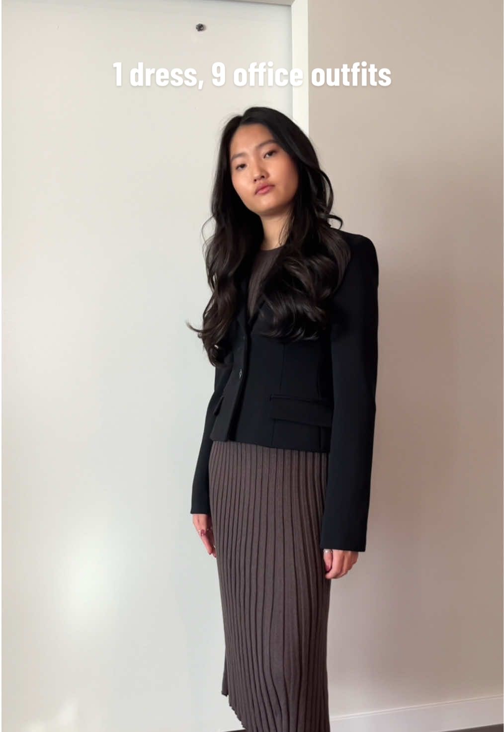 9 office-approved outfits for fall: business casual + casual 🍂🍁 10% off your first order with code INFG-25JENNIFERRBROWN10 @onequince #QuincePartner #workwearinspo #corporateoutfits #workwear #officeoutfits office outfits, work outfits, quince work outfits, office ootd, try-on office edition, midi dress for office, work appropriate 