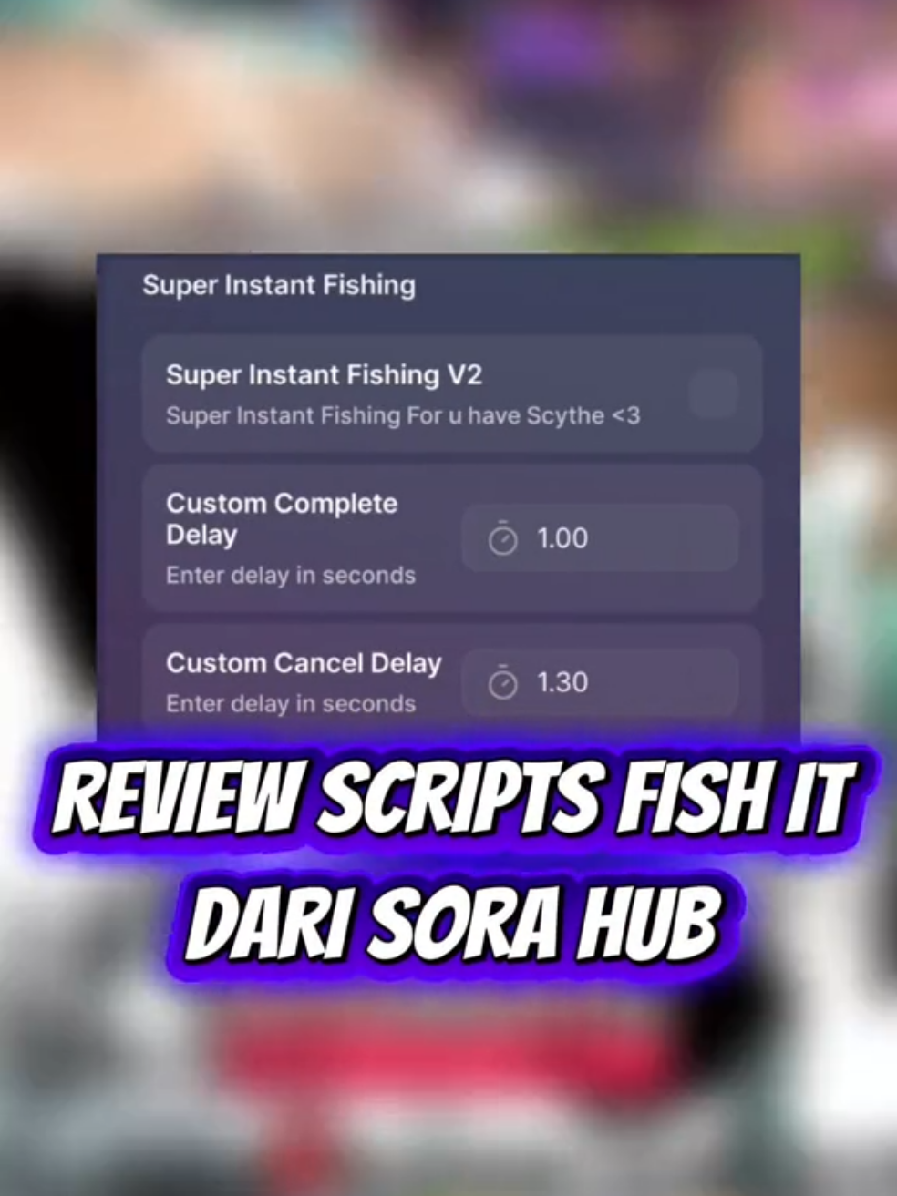 Review scripts fish it dari sora hub  #roblox #robloxfyp #fishit #fishitroblox #fyp 