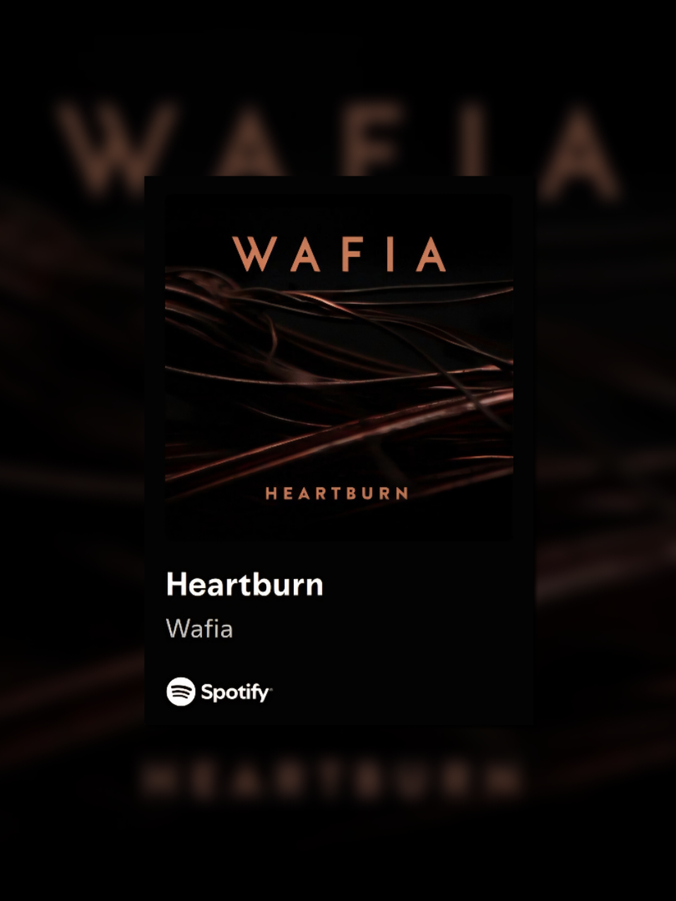 Heartburn  #wafia #lyricsvideo #felpyswz 