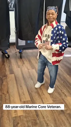 88-year-old Marine Core Veteran. #VeteransDay #veterans #veteran 