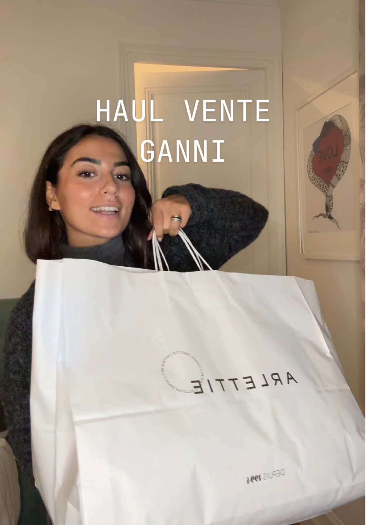 Big haul vente GANNI #arlettie #ganni #haul 