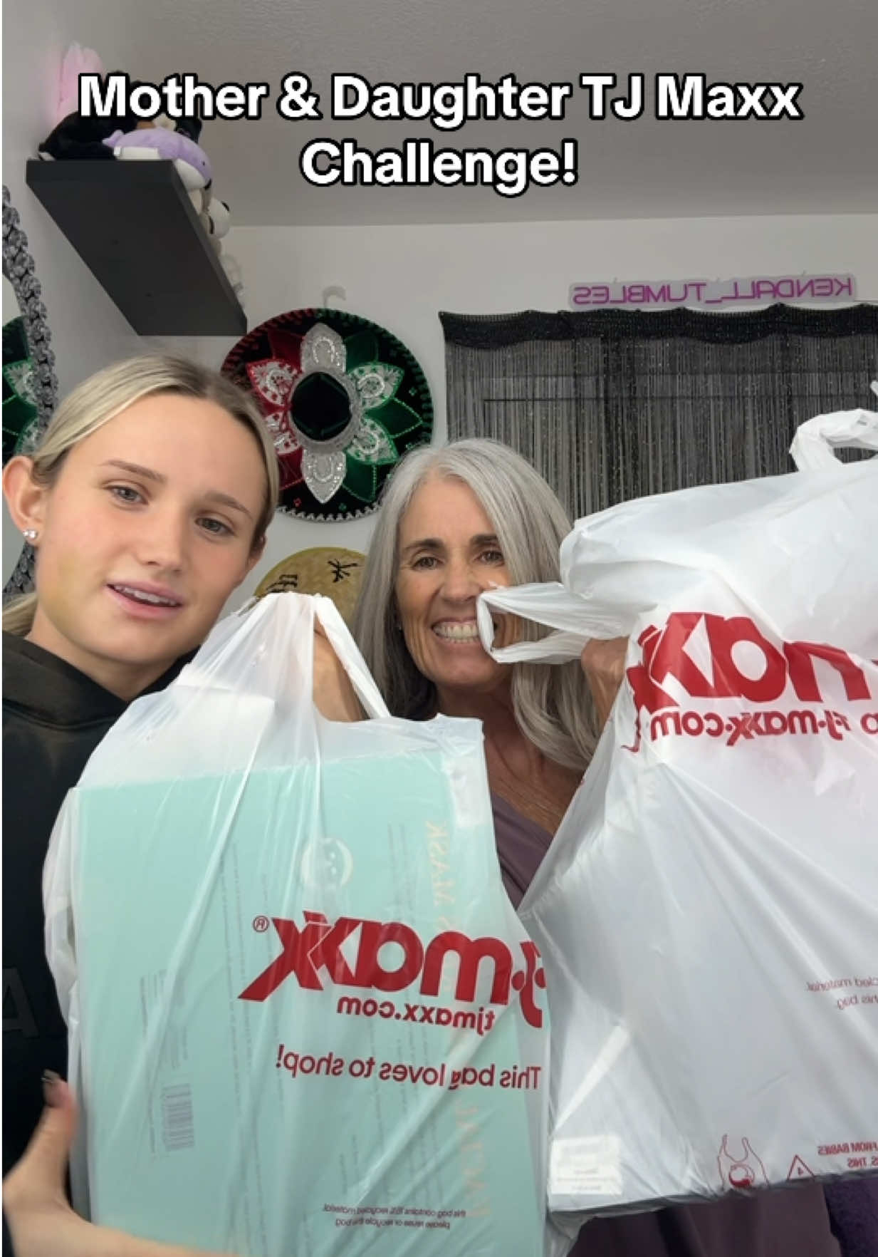 Mother Daughter TJ Maxx Challenge with my mom🥰❤️ @bobbijohahn 