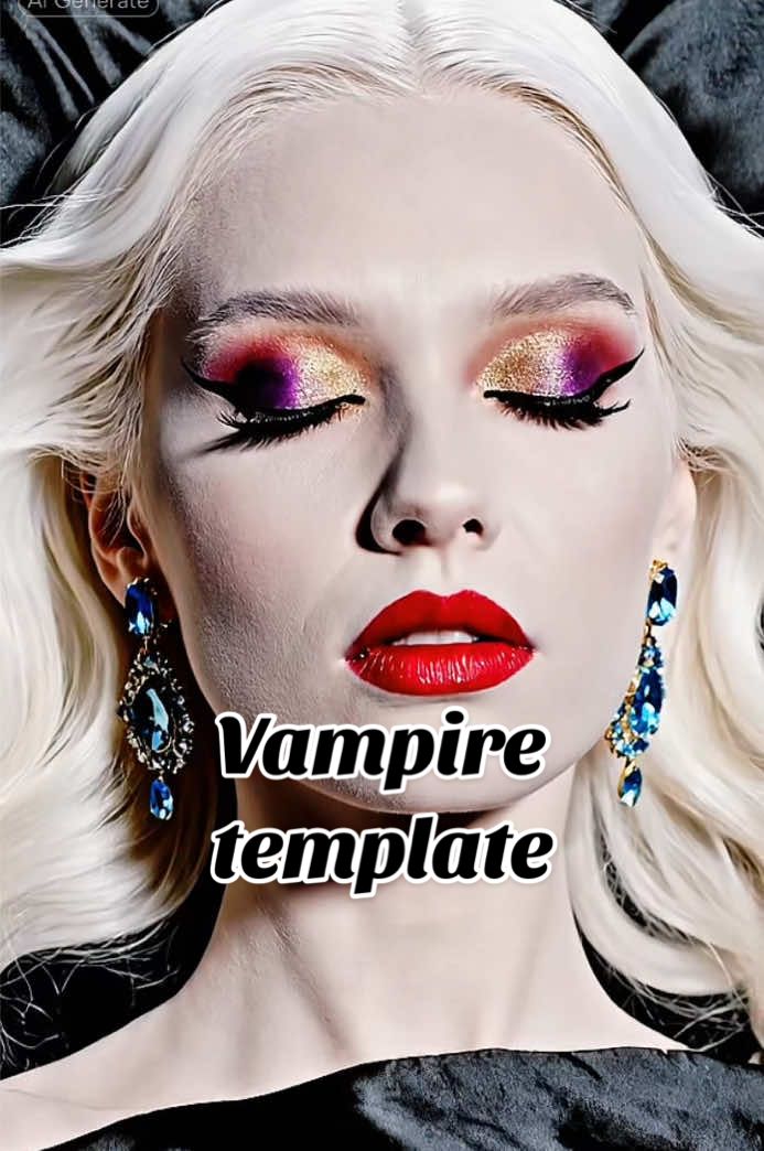 #CapCut #trythistemplate #vampire3 #aicommunity #AIVampiretemplate @CapCut 