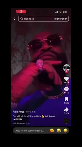 Rick Ross challenge bodouin…Didi B vient de confirmer qu’il est le boss du rap francophone. #didib #bodouin#rickrossboduoin
