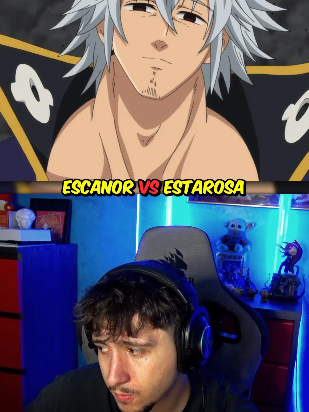 ESCANOR VS ESTAROSA #anime #jiven #nanatsunotazai #los7pecadoscapitales
