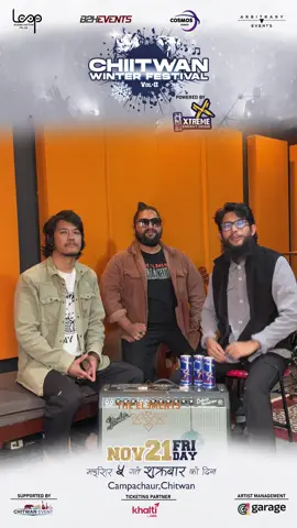 “Chitwan’s winter, one to remember!” Chitwan Winter festival II  #live #concert #chitwan #🤘🤘#theelements 