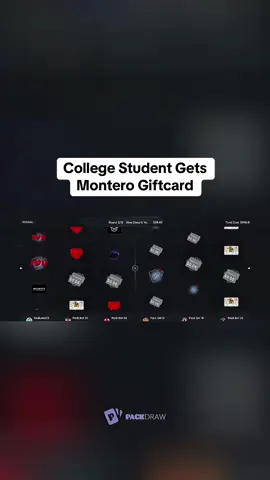 College Student Gets Montero Giftcard