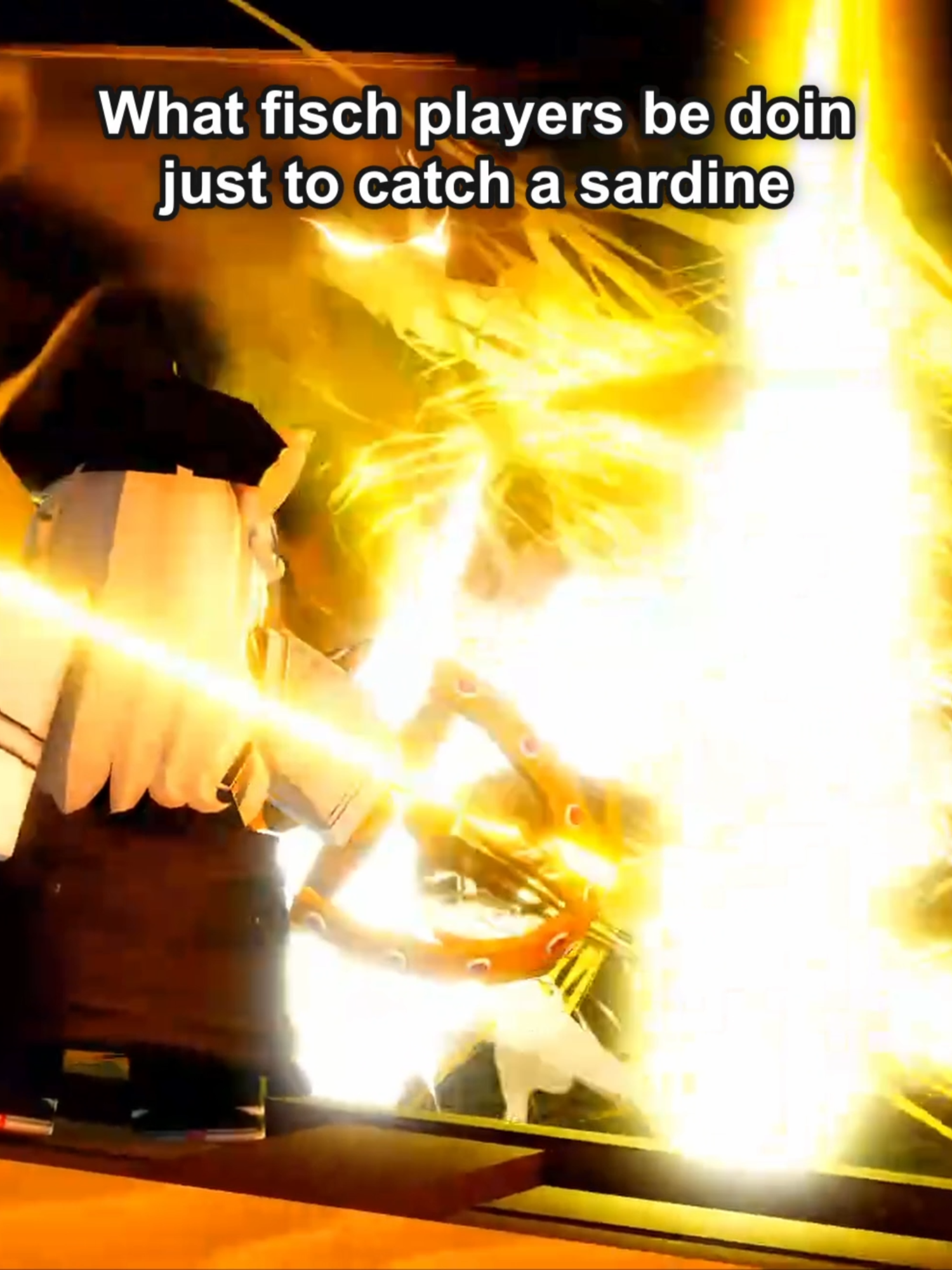 How is the fish alive? #roblox #fisch