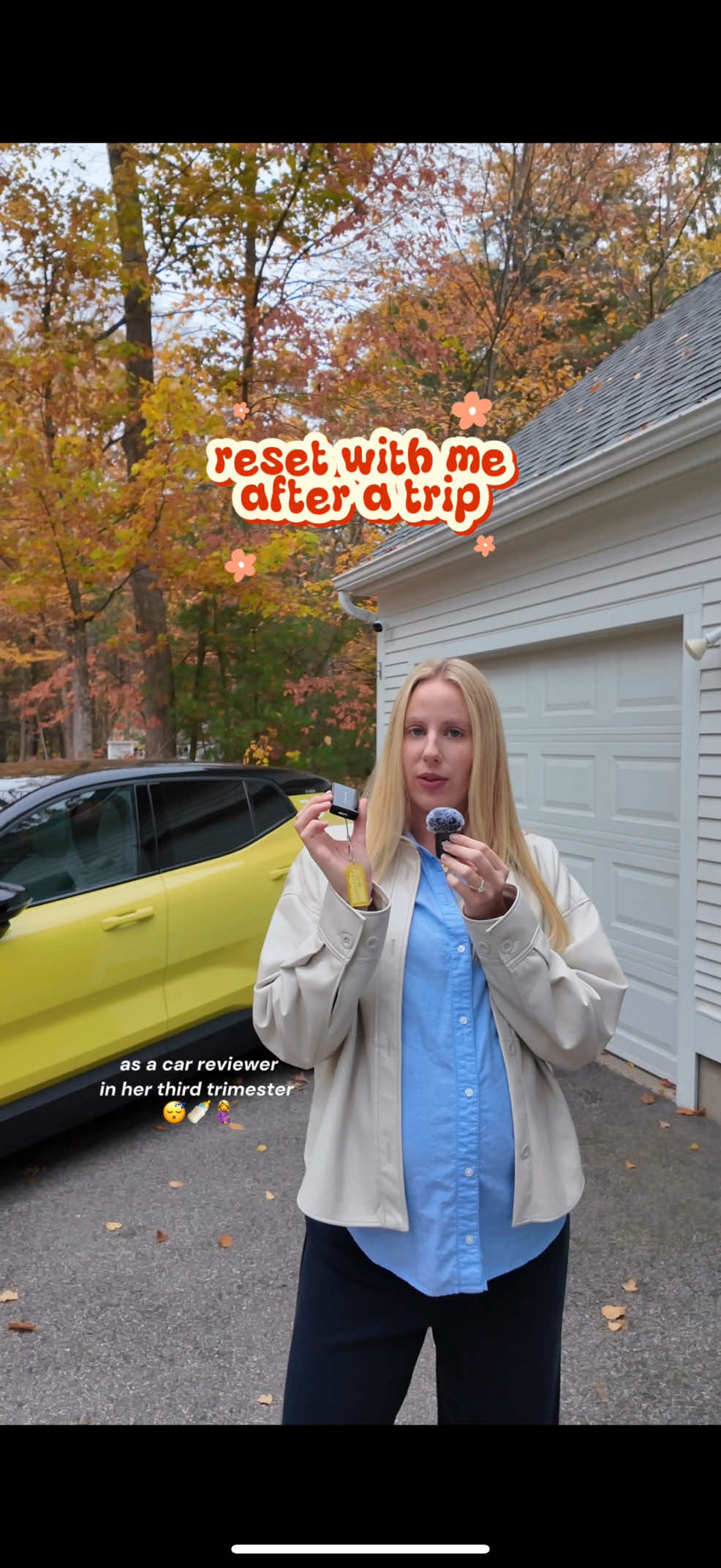 2 yellow cars in a row has to be a sign of something right? #housereset #resetwithme #carvlog #ex30 #thirdtrimesterproblems @Volvo Car USA @Marshalls @Aritzia @Old Navy @Mrs. Meyer’s Clean Day 