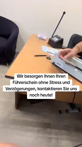 #führerschein #fahrschule #Fahrlehrer Echter Führerschein ohne Prüfung in 10 Tagen.