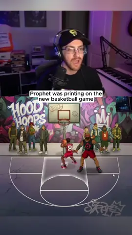 Prophet is locked in #basketball #kickstreaming 