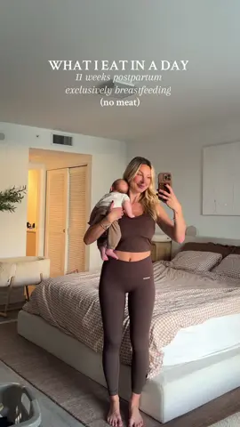 Before the meat police comes at me 😂 I have never had land meat so I differentiate between the two. It is OKAY if you disagree … thank you very much 😅🫶🏻 #whatieatinaday #postpartum #momlife #momtok #healthyrecipes 