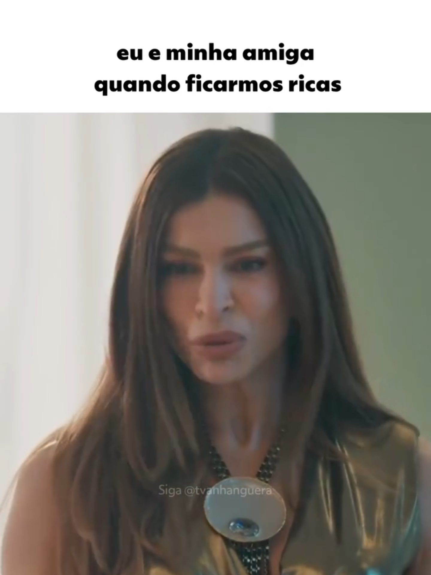 Envia praquela amiga 😂 #TrêsGraças  #novela #amiga #grazimassafera