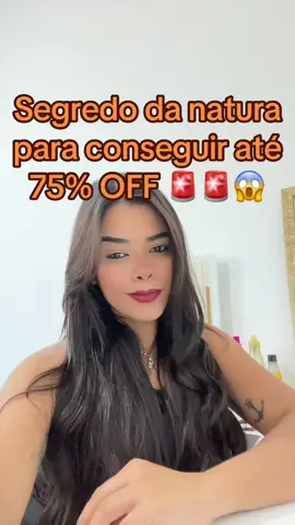 Segredo da natura revelado, ganhe até 75% OFF nas suas compras + cupons de desconto natura avon   #natura #ofertas #compras #fyp #perfume 