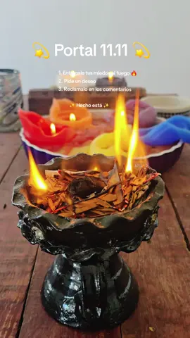 En este Portal 11.11 deja que llegue la transformación a tu vida. Pide un deseo. ✨️ #portal1111 #portal #1111 #pideundeseo #witchtok  @Lorenza Maza 