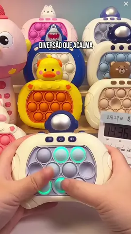 Jogo de empurrão rápido POP IT Anti Stress de Ansiedade Brinquedo Presente para Crianças e juventude dia das criangas  #criança #fyp #creatorsearchinsights 