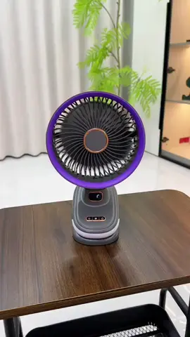Mini ventilador portátil recarregável USB com Led #mini #ventilador #portatil 