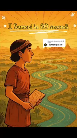 Risposta a @argia La storia dei Sumeri in 60 secondi #sumeri #mesopotamia 