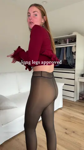 yes, I could wear them sitting down! Cozy and comfy and currently 50% off rn!! 6 foot tall wearing S/M in brown color #tallgirl #fleeclinedtights #TikTokShopCyberMonday #TikTokShopBlackFriday #TikTokShopCreatorPicks 