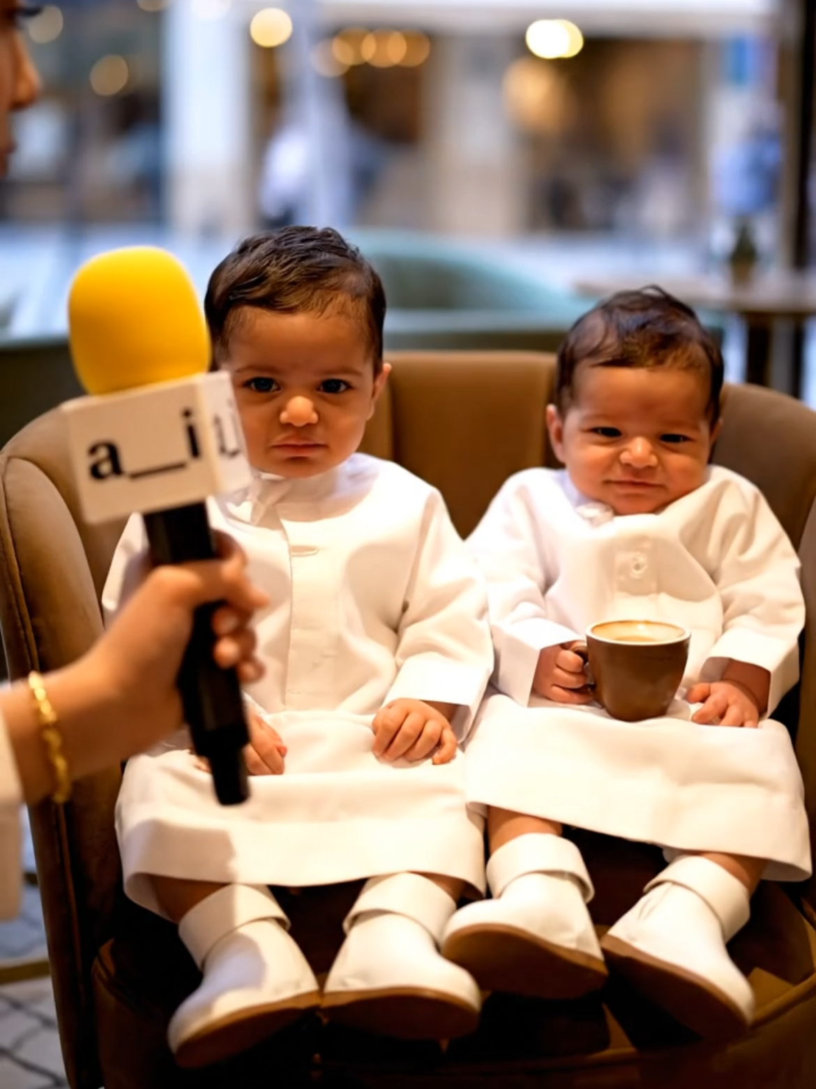 وش رايكم بريان 😱😱 #الذكاء_الاصطناعي #اطفال #veo3 #توأم #meme #ذكاء_اصطناعي #cute 