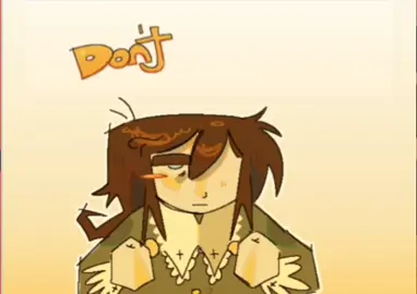 first time trying to do something like an animation meme so this sucks ass ALSO THE QUALITY IS INTENSIONALLY BAD how do i spell intensionally anyways my capcut died 27 times while i was trying to export this so uhh u can see the aftermath #hauntedhotel #abbadon #estherfreeling #animationmeme #dontstop 