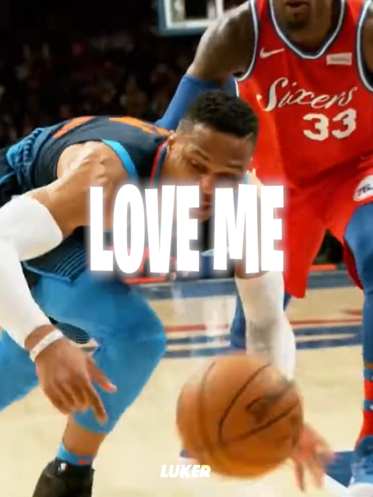 That mans name is WESTBROOK (Russell Westbrook edit - Love me - JMSN) #russellwestbrook #okc #NBA #nbaedits #basketball