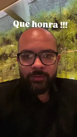 Uma honra almoçar com você meu amigo !!!