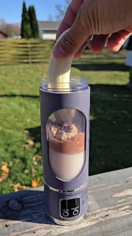 Sometimes you just need something quick to keep you powered through those nonstop days 🕒🍓… a portable blender with a strong motor, fast ice-crushing, and a sleek digital display that lets you blend fruits, ice, or greens anywhere you go ⚡🥤 Perfect as a Christmas gift too 🎄🎁… something practical, trendy, and super easy for anyone on the move. #HealthyRoutine #PortableBlender #QuickBlendLife #OnTheGoEnergy #dailywellness 