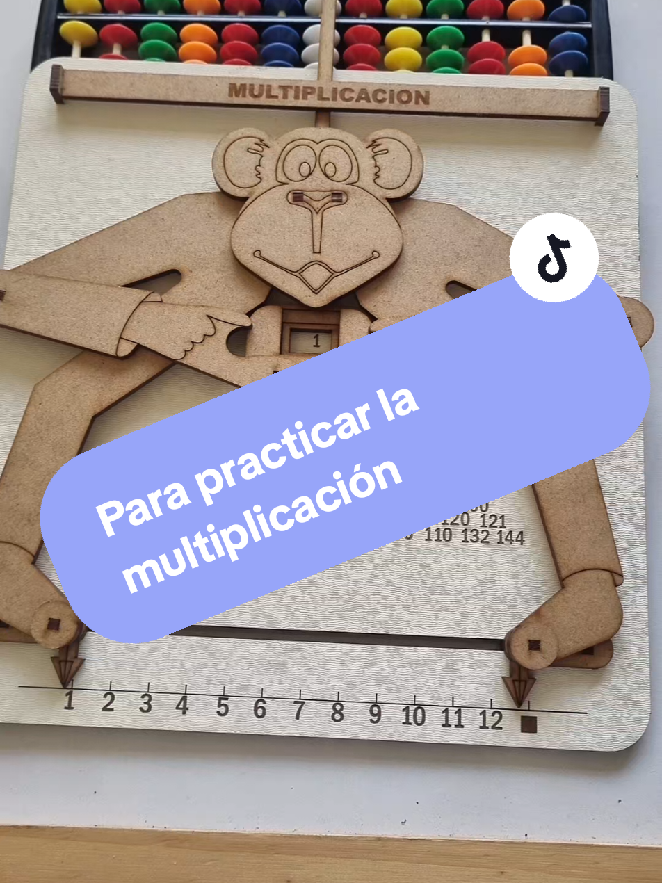 Practicando la multiplicación con el mono multiplicador. #matematicas #Multiplicar #multiplicacion #multplicaciones 