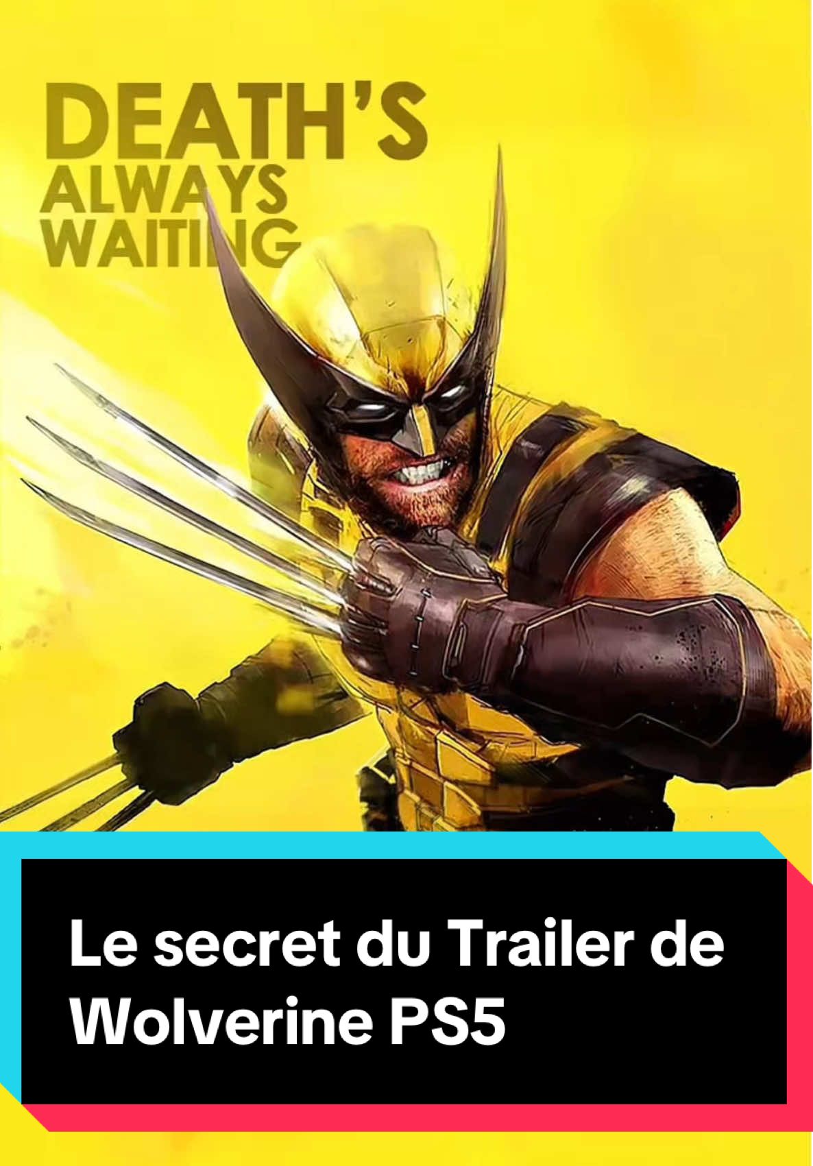 J’ai percer le secret du trailer de Wolverine sur PlayStation 5 😱 #marvelswolverine #wolverine #jeuxvideo #gamingfrance #playstation 