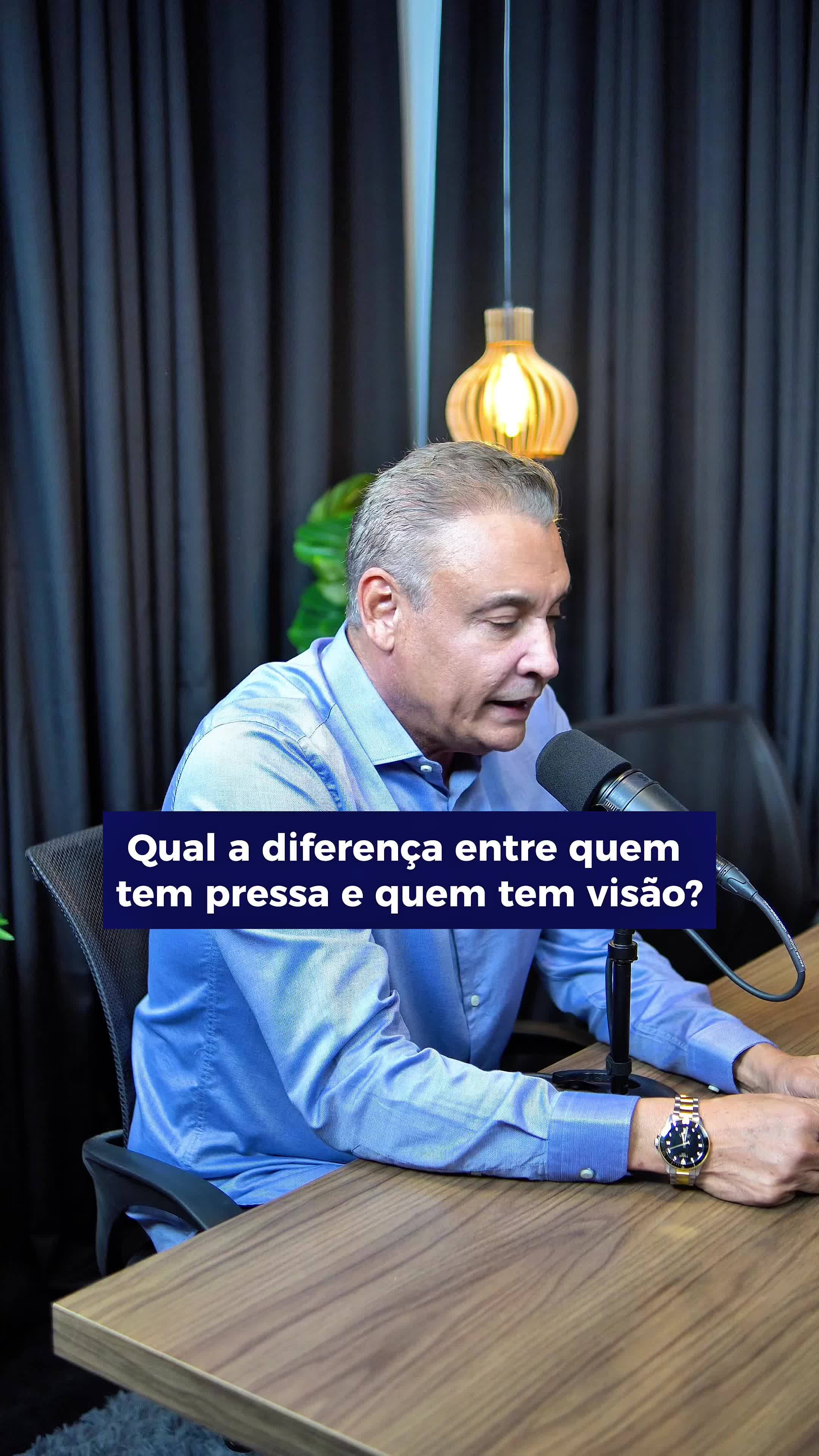 💸Troque a pressa pela visão! A pressa de ter algo para 