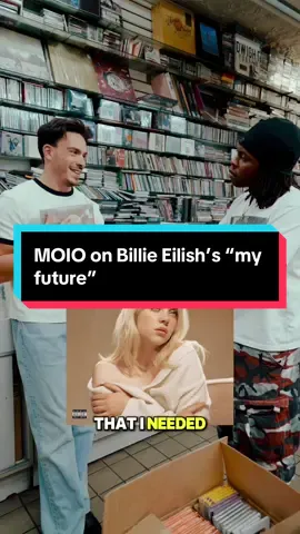 I went record shopping with @MOIO in New York City for a new episode of Spin Swap. Full interview is live on YT! MOIO and I talk about Billie Eilish’s “Happier Than Ever” and “Hit Me Hard and Soft” + the impact that “my future” has on his music.  #moio #billieeilish #recordstore #vinyl #popmusic  