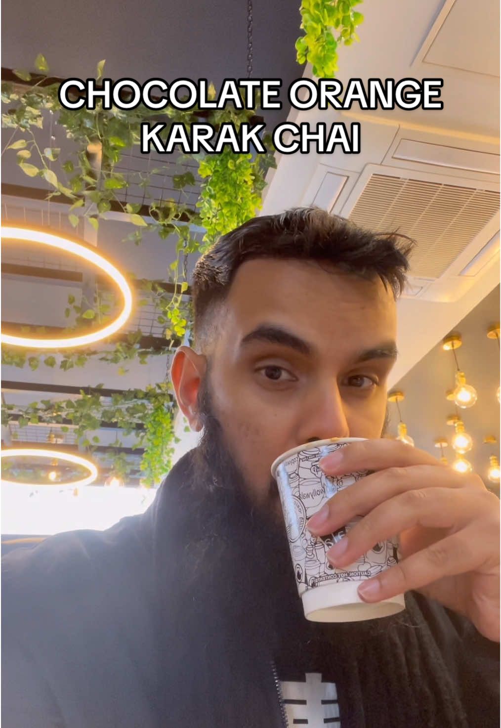 New chocolate orange karak chai @Chaiiwala #karak #chai #chocolateorange #chaiwala 